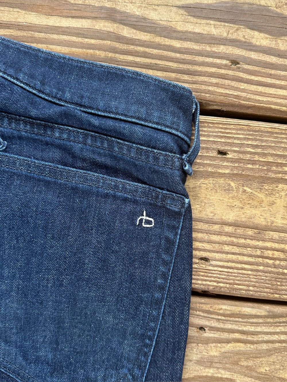 Rag & Bone Dre Skinny Jeans Dark Wash Women’s Size 28 - Picture 12 of 13
